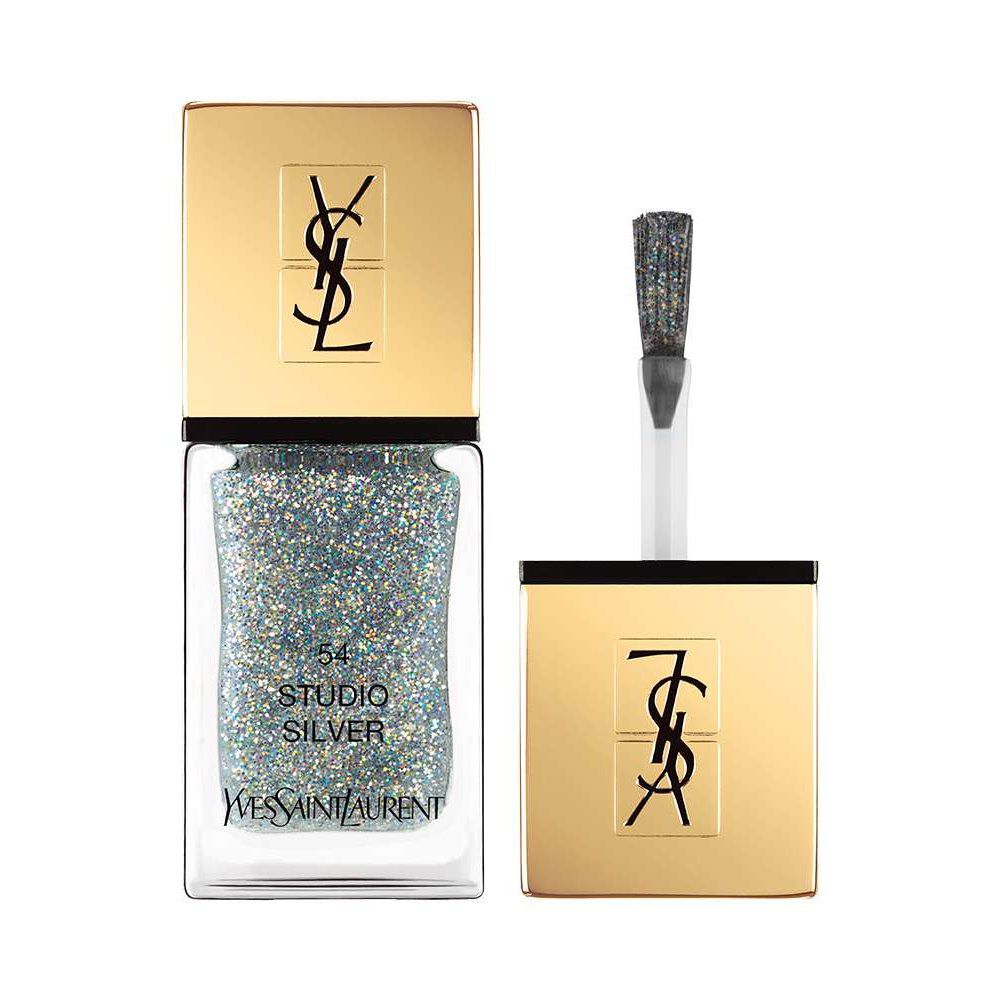 Ysl holographic black nail polish top